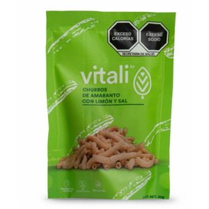CHURROS AMARANTO C/LIMON VITALI  50G