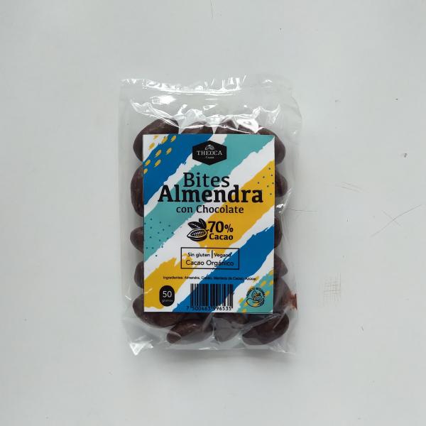 BITES THEOCA ALMENDRAS CHOCOLATE 70% 50G