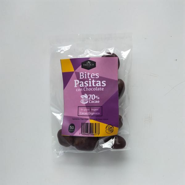 BITES THEOCA PASAS CHOCOLATE 70% 50G