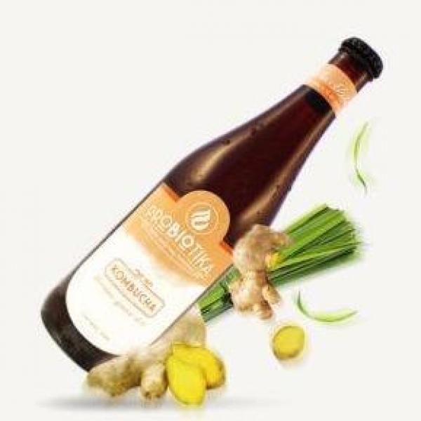 KOMBUCHA PROBIOTIKA JENGIBRE