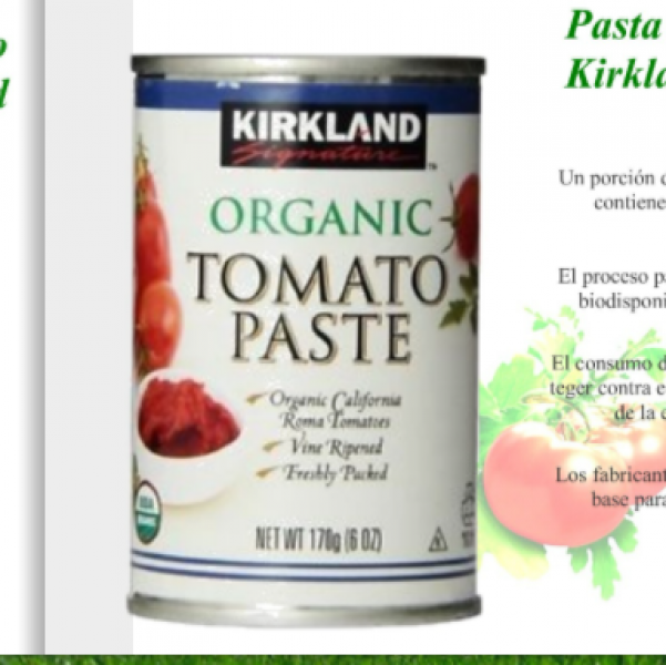 PASTA DE TOMATE ORGANICA KIRKLAND 170G