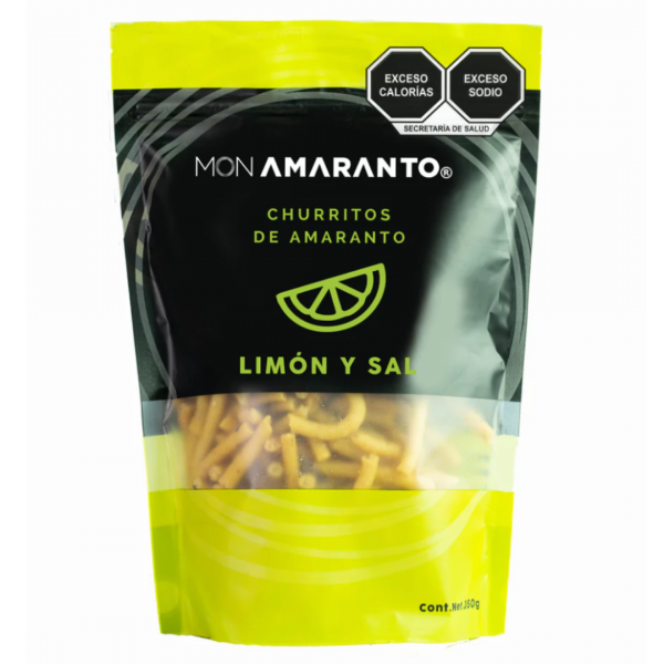 CHURROS MONAMARANTO 350G LIMON Y SAL