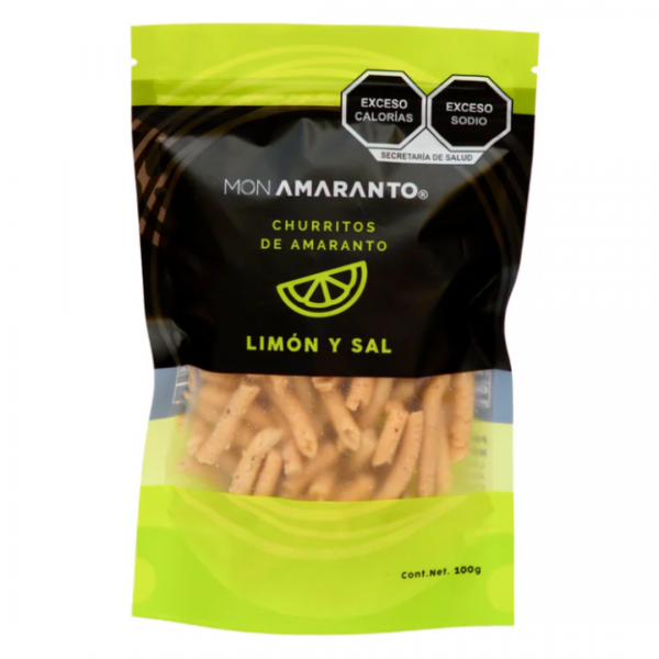 CHURROS MONAMARANTO 100G LIMON Y SAL