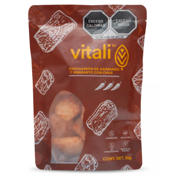 CHICHARON VITALI 30G GARB Y AMAR C/CHILE