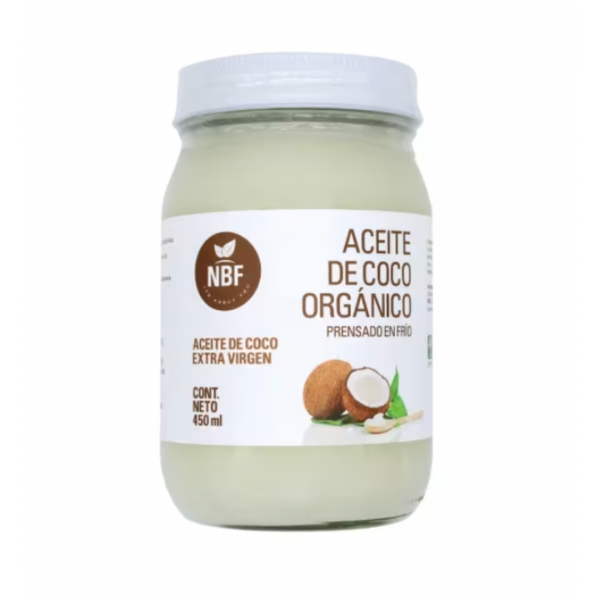 ACEITE DE COCO NBF ORG EXT VIRGEN 450 ML