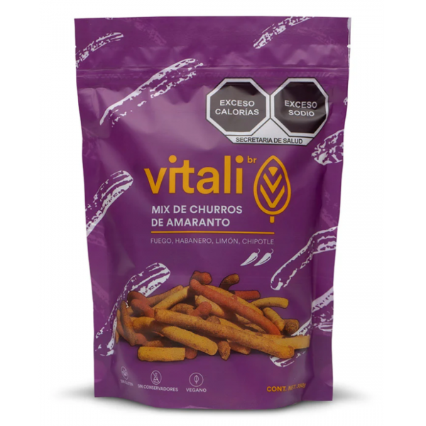 MIX DE CHURROS AMARANTO VITALI 350G